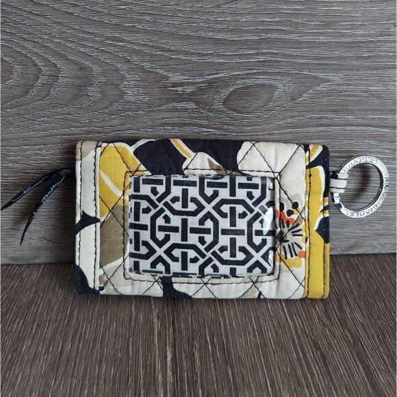 Vera Bradley Quick Swipe ID Wallet Dogwood Pattern - Picture 2 of 4